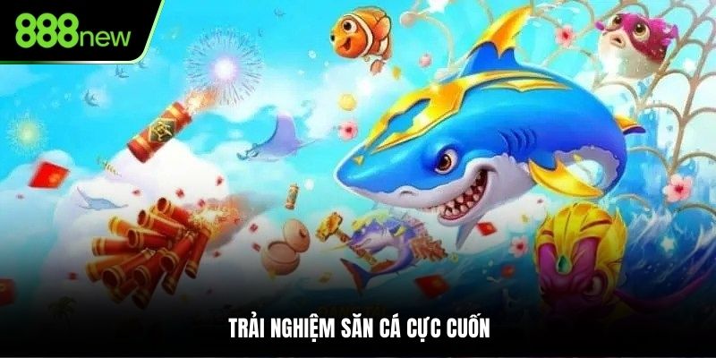 Trải nghiệm săn cá cực cuốn